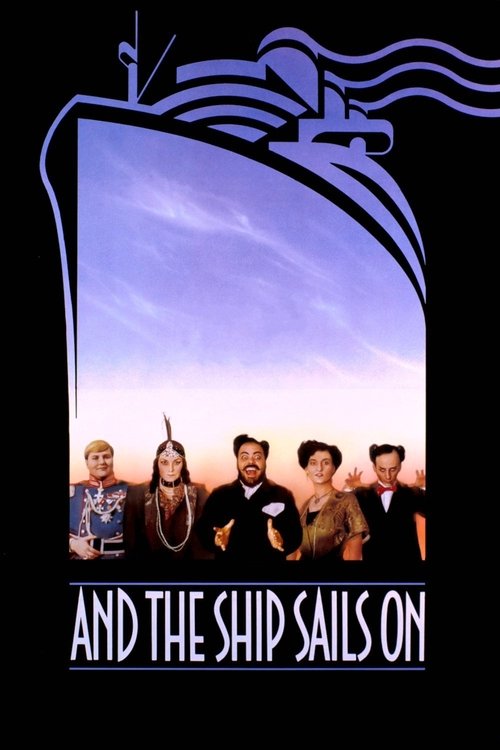 And the Ship Sails On (1983) movie poster