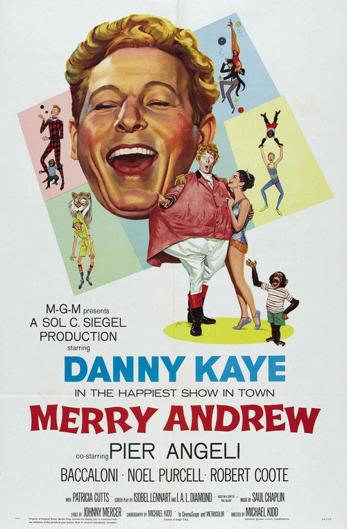 Merry Andrew (1958) movie poster