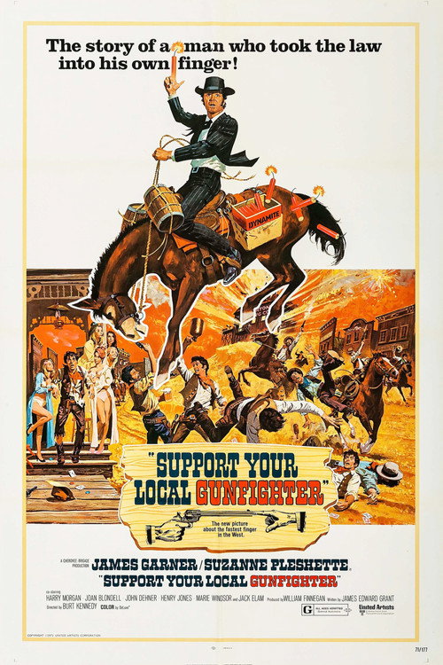 Support Your Local Gunfighter (1971) movie poster