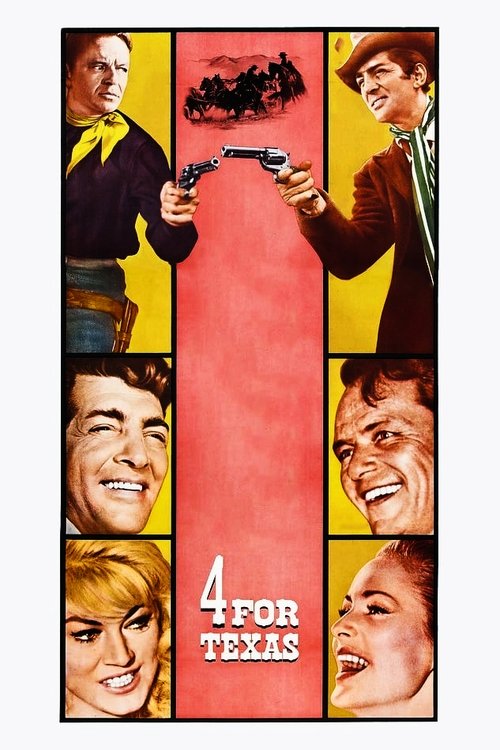 4 for Texas (1963) movie poster
