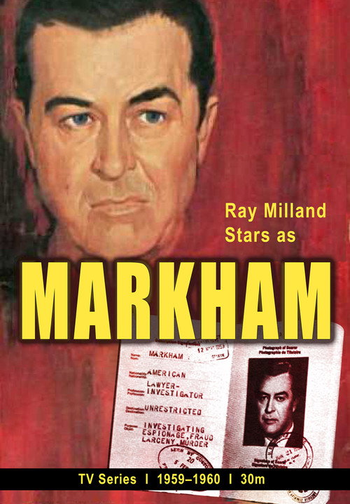 Markham (1959) TV show poster