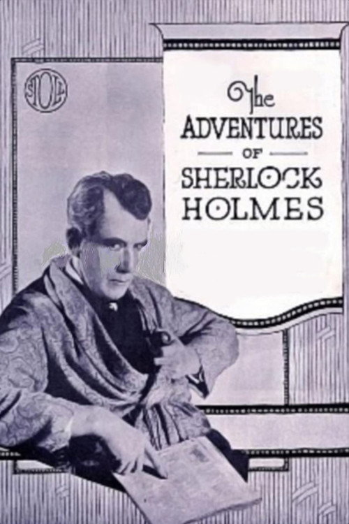 The Adventures of Sherlock Holmes (1921) movie poster
