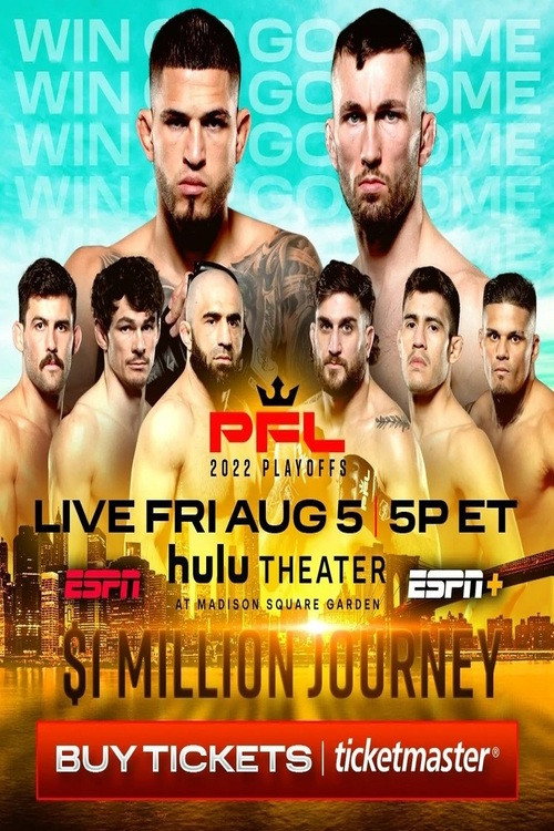 Professional Fighters League Playoffs PFL 7: Nunes vs Potter (2022) movie poster