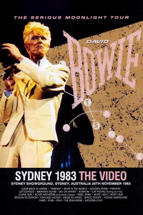 David Bowie: Serious Moonlight Sydney (1983) movie poster