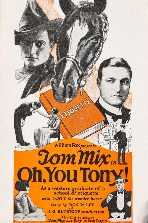 Oh, You Tony! (1924) movie poster