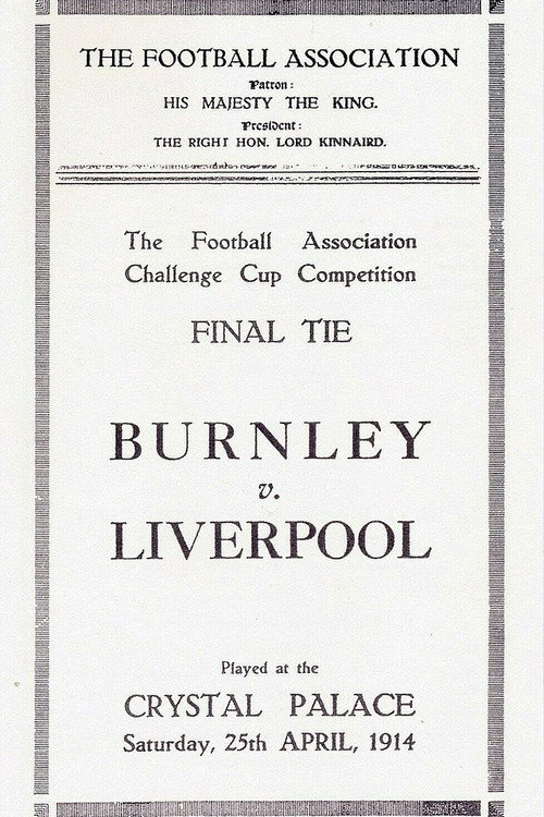 Cup Tie Final: Liverpool v Burnley 1914 (1914) movie poster