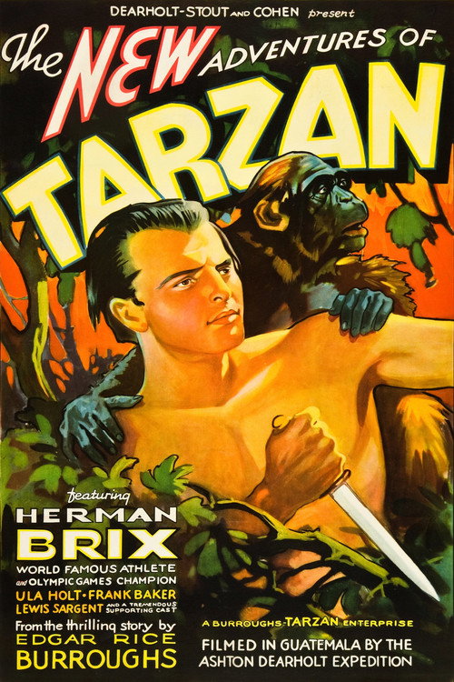 The New Adventures of Tarzan (1935) movie poster