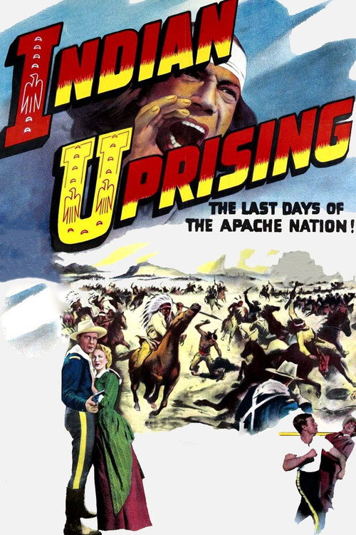 Indian Uprising (1952) movie poster