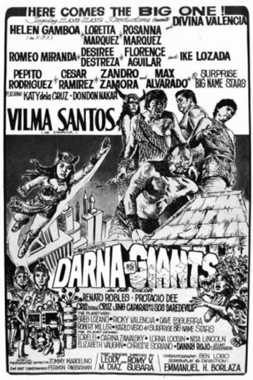 Darna and the Giants (1973) movie poster