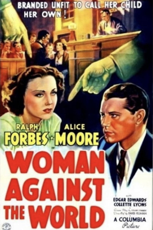 Woman Against the World (1937) movie poster