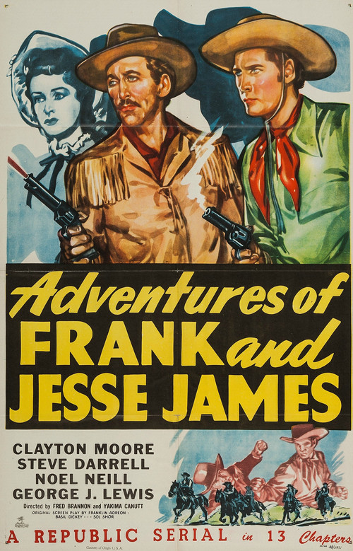 Adventures of Frank and Jesse James (1948) movie poster