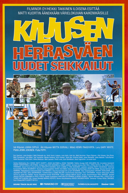 Kiljusen herrasväen uudet seikkailut (1990) movie poster