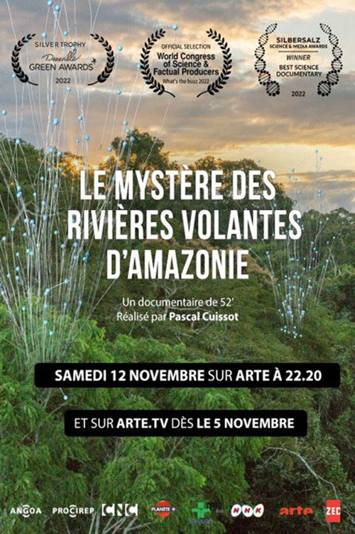 Le Mystère des rivières volantes d'Amazonie (2022) movie poster