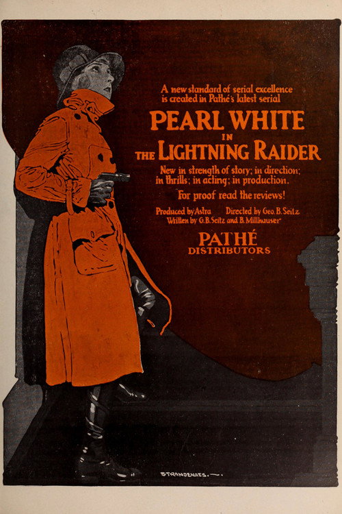 The Lightning Raider (1919) movie poster