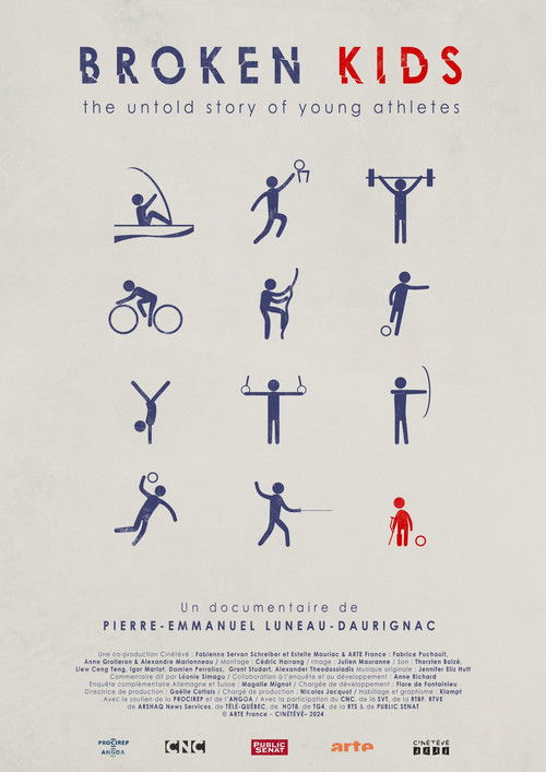 Broken Kids: The Untold Story of Young Athletes (2024) movie poster
