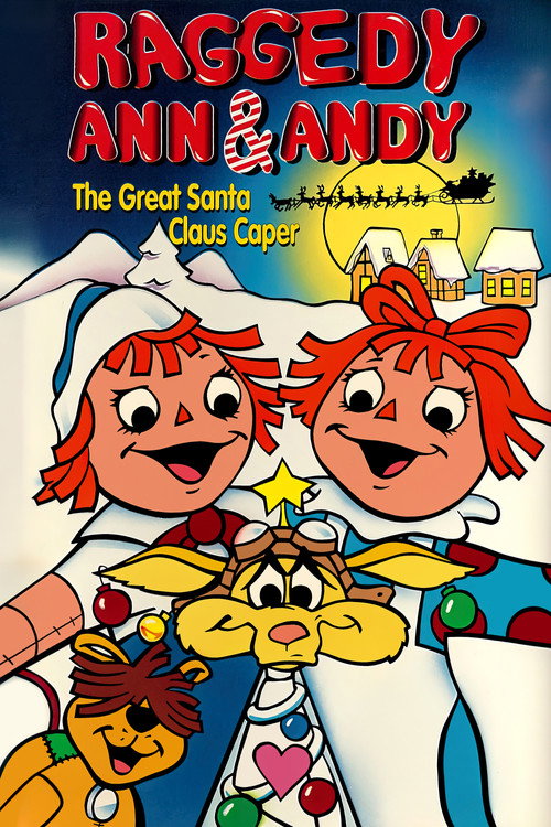 Raggedy Ann & Andy: The Great Santa Claus Caper (1978) movie poster