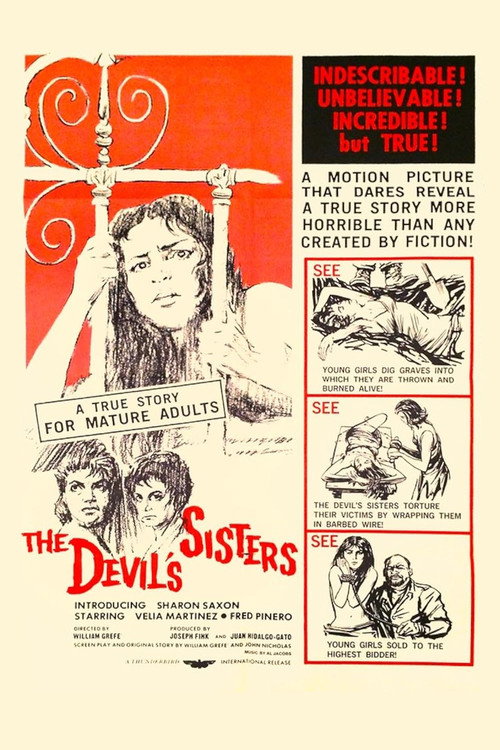 The Devil's Sisters (1966) movie poster