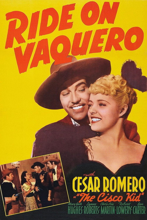 Ride on Vaquero (1941) movie poster