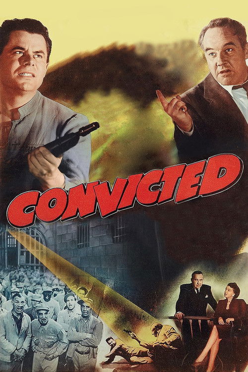 Convicted (1950) movie poster