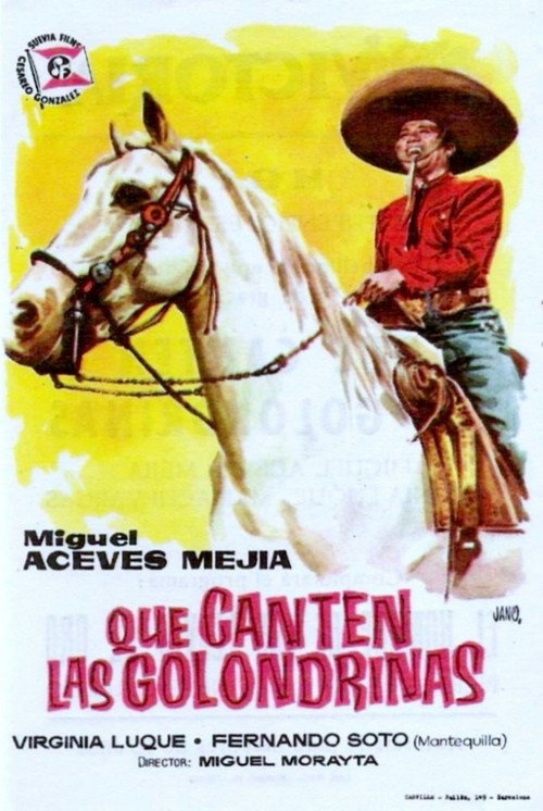 Que me toquen las golondrinas (1957) movie poster