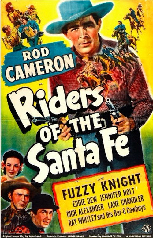 Riders of the Santa Fe (1944) movie poster