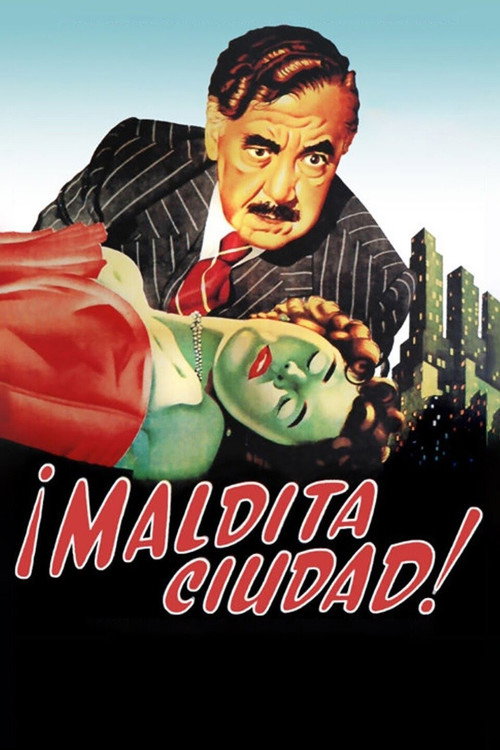 Damned City! (1954) movie poster