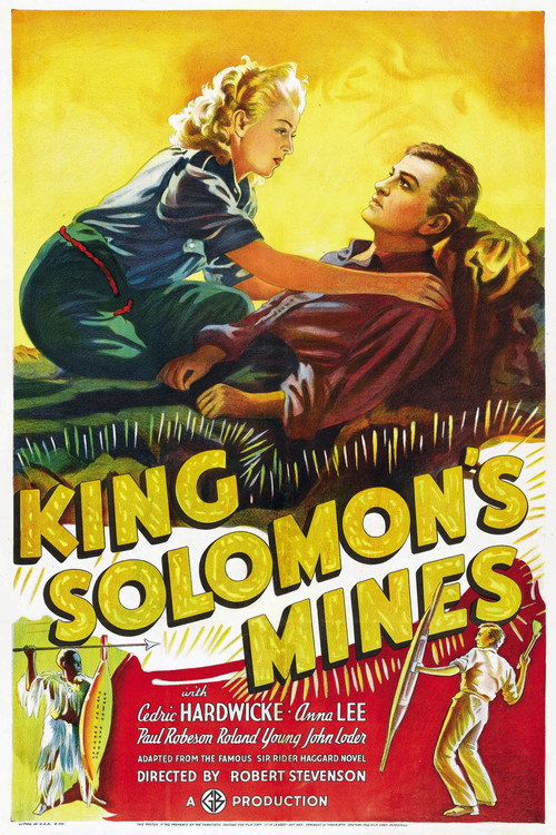 King Solomon's Mines (1937) movie poster