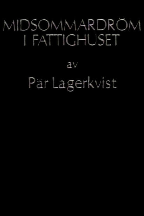 Midsommardröm i fattighuset (1980) movie poster