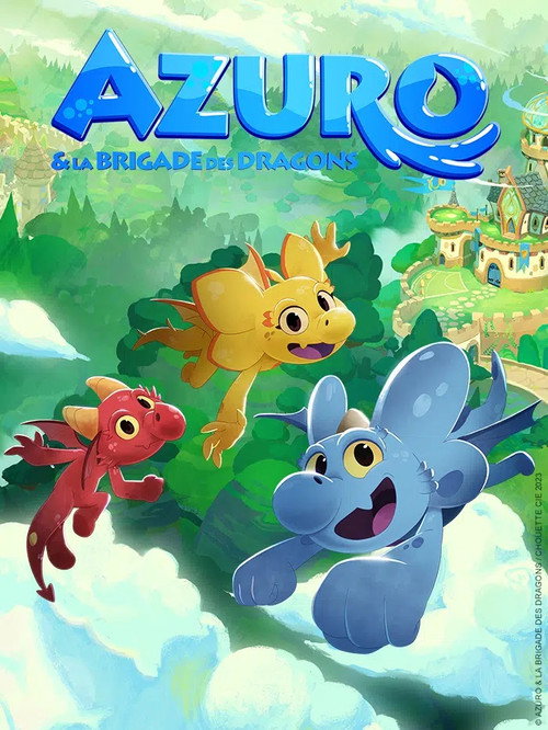 Azuro & the Dragon Squad (2023) TV show poster