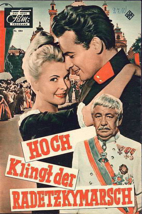Hoch klingt der Radetzkymarsch (1958) movie poster