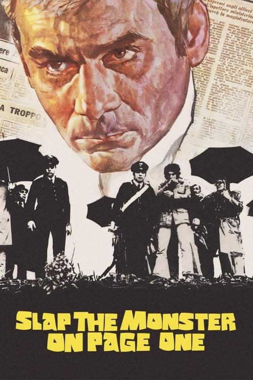 Slap the Monster on Page One (1972) movie poster