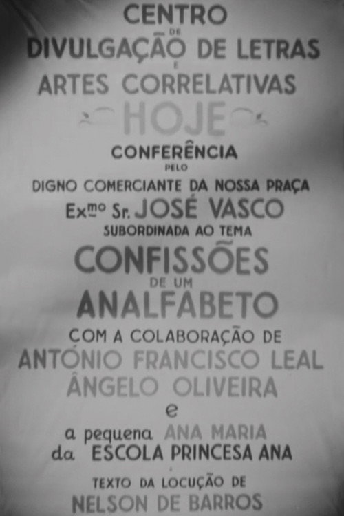 Confissões de um Analfabeto (1952) movie poster