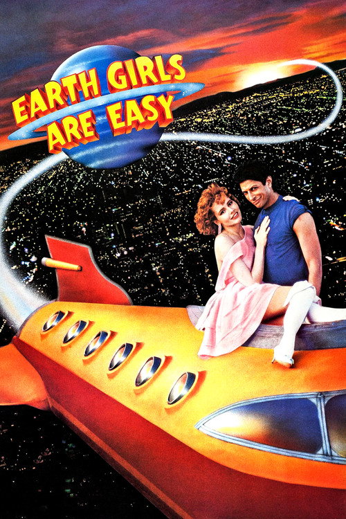 Earth Girls Are Easy (1988) movie poster
