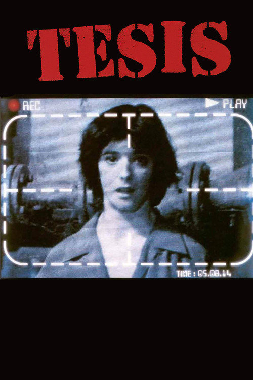 Thesis (1996) movie poster