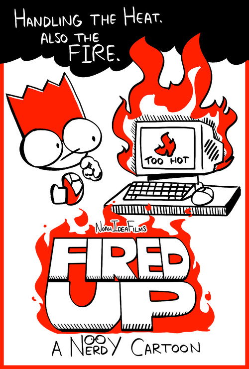 Fired Up: A Nerdy Cartoon (2024) movie poster
