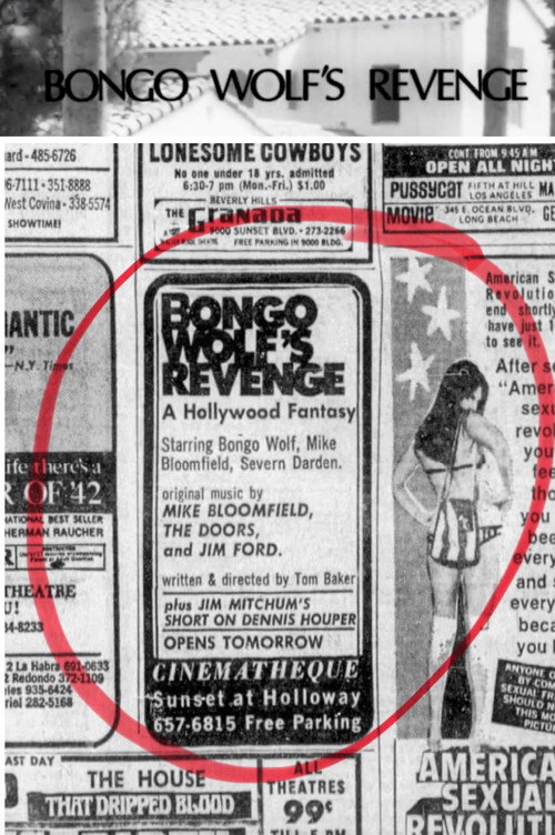 Bongo Wolf’s Revenge (1970) movie poster