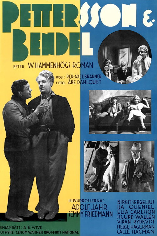 Pettersson & Bendel (1933) movie poster