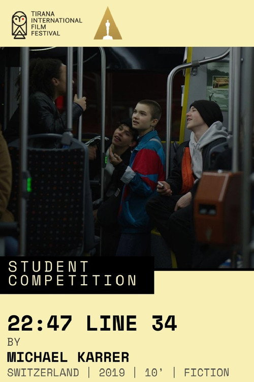 22:47 Line 34 (2019) movie poster