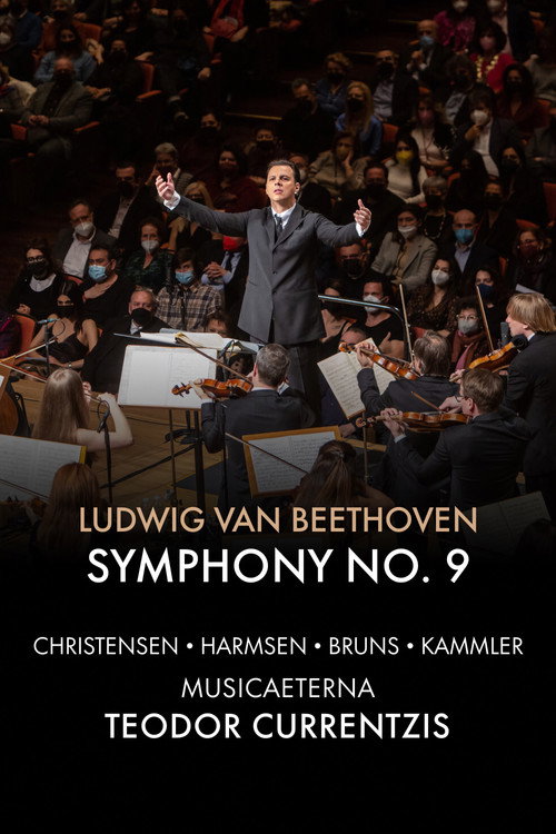 Currentzis conducts Beethoven Symphony No. 9 (2022) movie poster