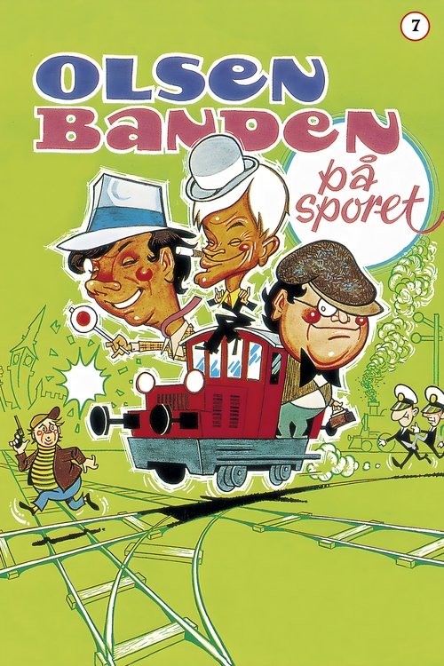 The Olsen Gang on the Track (1975) movie poster