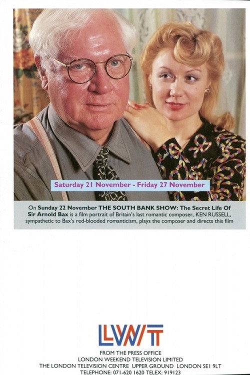 The Secret Life of Arnold Bax (1992) movie poster