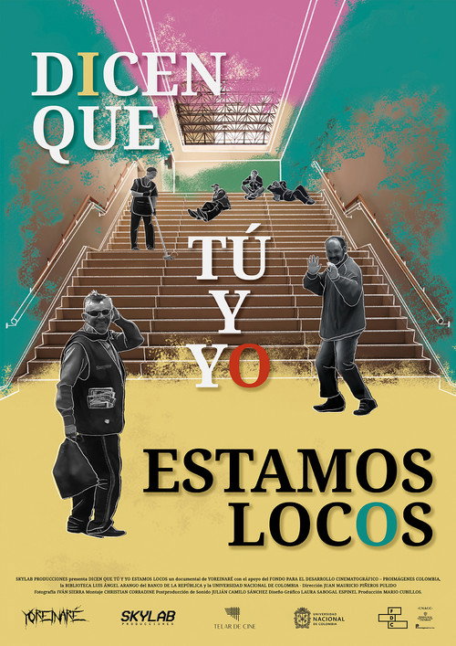 Dicen que tú y yo estamos locos movie poster