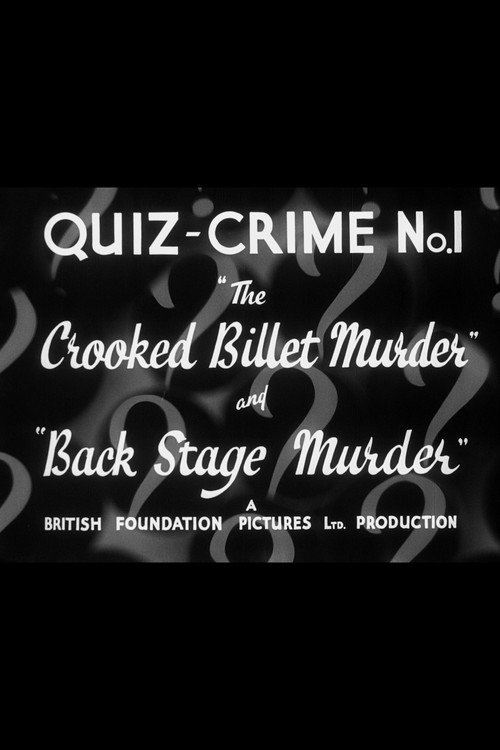 Quiz Crime No. 1 (1943) movie poster