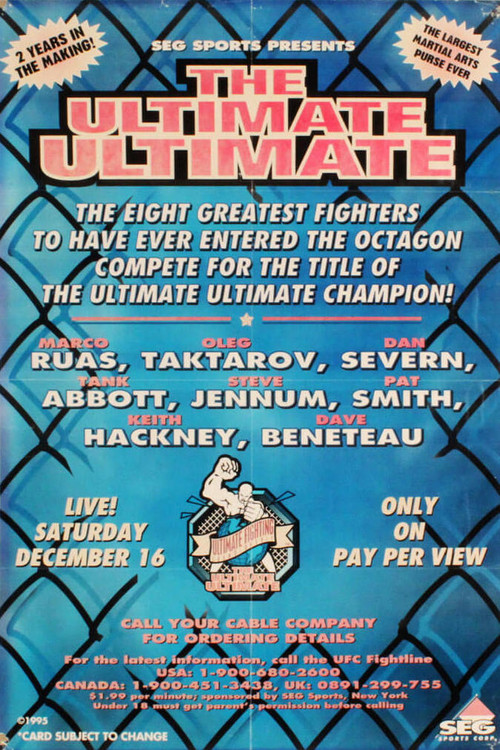 UFC 7.5: The Ultimate Ultimate (1995) movie poster