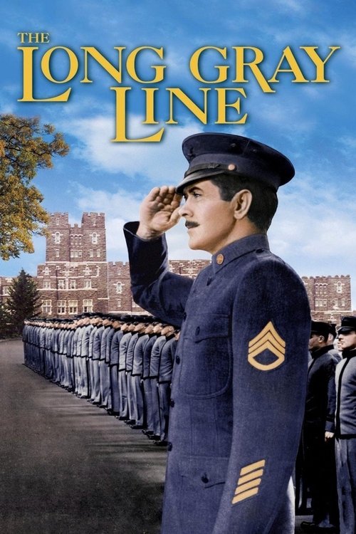 The Long Gray Line (1955) movie poster