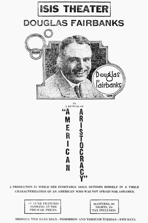 American Aristocracy (1916) movie poster