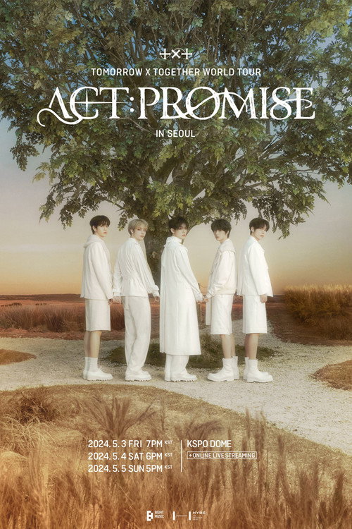 TOMORROW X TOGETHER WORLD TOUR 'ACT:PROMISE' (2024) movie poster