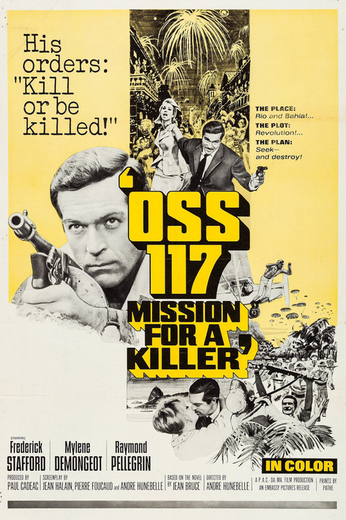 OSS 117: Mission for a Killer (1965) movie poster