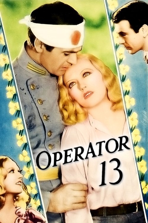 Operator 13 (1934) movie poster