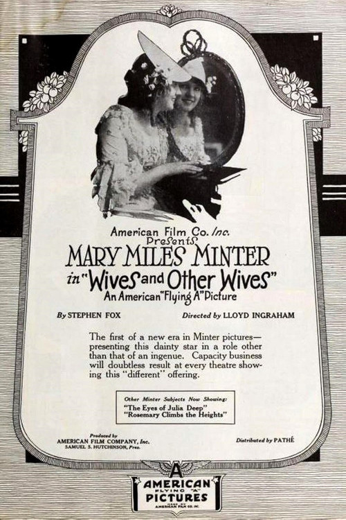 Wives and Other Wives (1918) movie poster